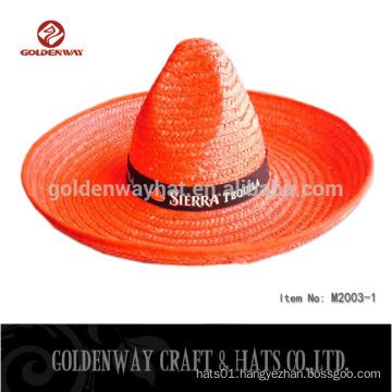 promotional straw sombrero mexican hat